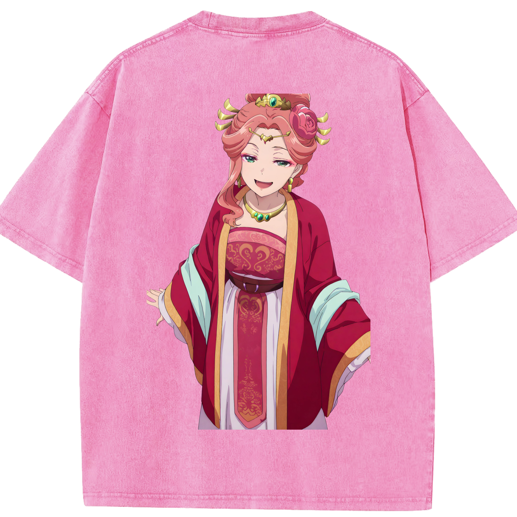 （画像用） 薬屋のひとりごと The Apothecary Diaries 綿100% ヴィンテージ風 半袖Tシャツ（背面プリント）